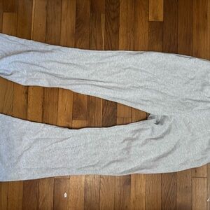 Hollister grey flare joggers